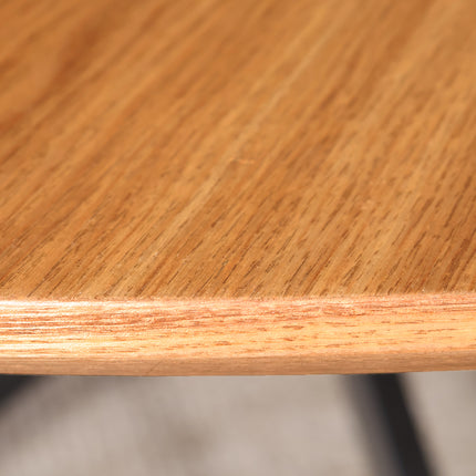 Eettafel Ronsi rond 150cm bruin MDF