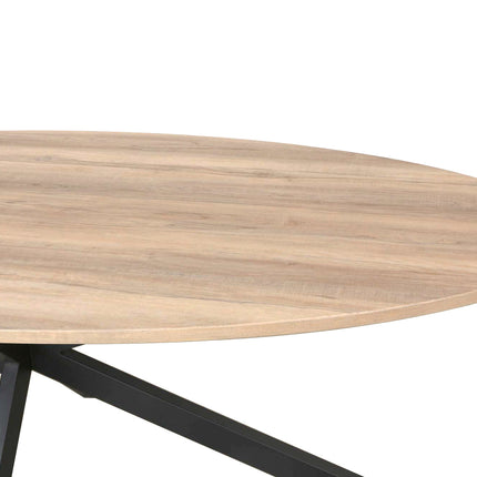 Eettafel ovaal 240cm Rato naturel ovale tafel