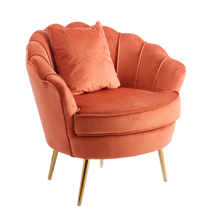 Fauteuil Belle oud roze velvet