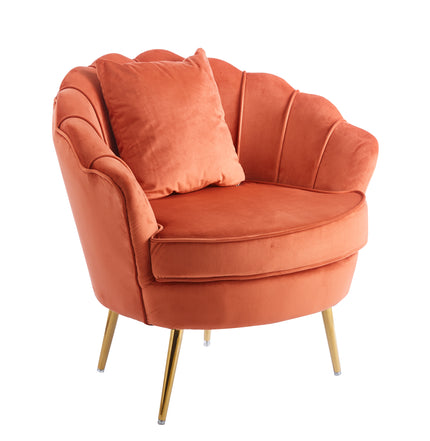 Fauteuil Belle oud roze velvet