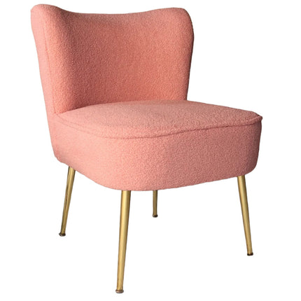 Fauteuil Teddy roze