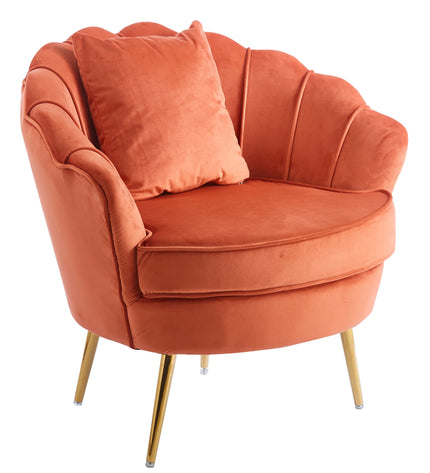 Fauteuil Belle oud roze velvet