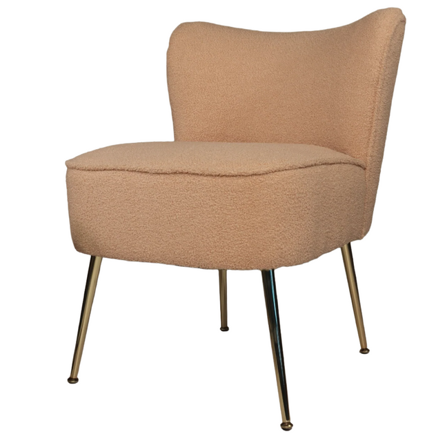 Fauteuil Teddy lichtbruin