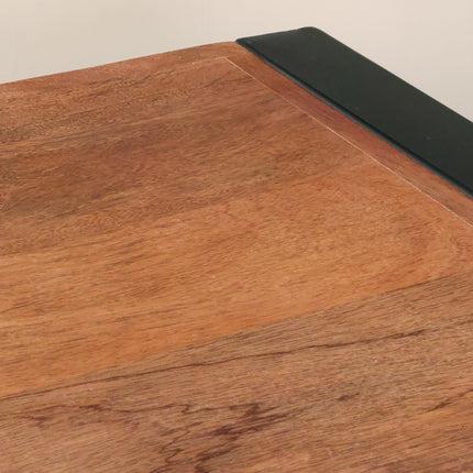 Eettafel Flora rechthoekig 180cm bruin mangohout