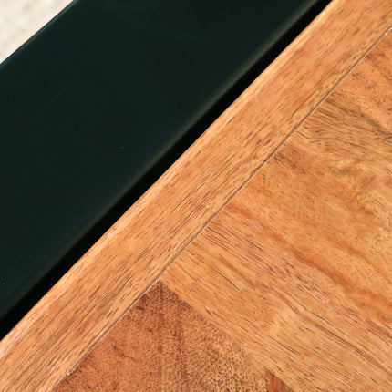 Eettafel Flora rechthoekig 180cm bruin mangohout