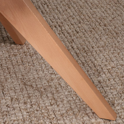 SET DEAL 6 stuks: Eetkamerstoel draaibaar beige stof Gemma