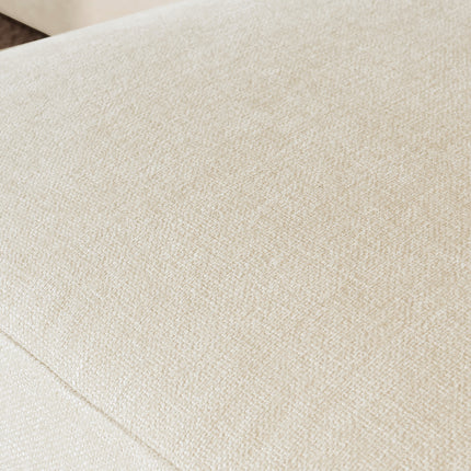 Hoekbank Hudson 280cm chenille beige rechts