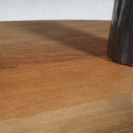 Salontafel ovaal lichtbruin mangohout 100cm Jimmy