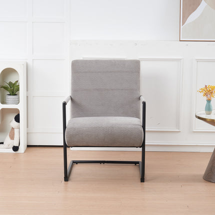 Fauteuil Merlijn grijs chenille