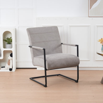 Fauteuil Merlijn grijs chenille