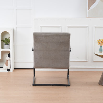 Fauteuil Merlijn grijs chenille
