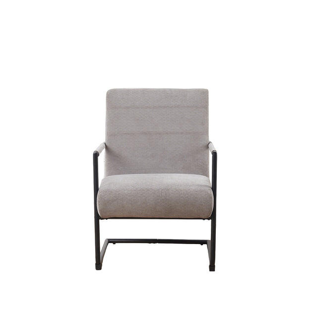 Fauteuil Merlijn grijs chenille