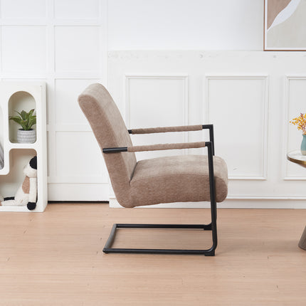 Fauteuil Merlijn bruin chenille