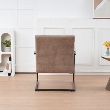 Fauteuil Merlijn bruin chenille