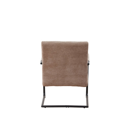 Fauteuil Merlijn bruin chenille