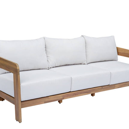 Tuinbank Bruno beige acaciahout 210cm