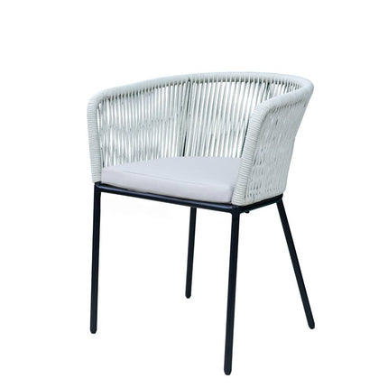 Tuinstoel beige acaciahout Barco