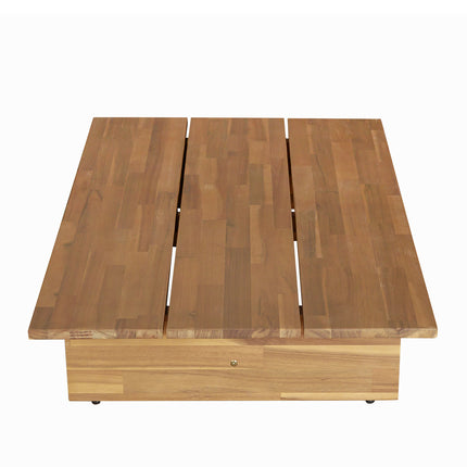 Loungetafel tuin bruin acaciahout 120cm Benito