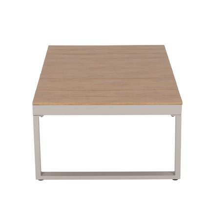Loungetafel 110cm aluminium Santi beige