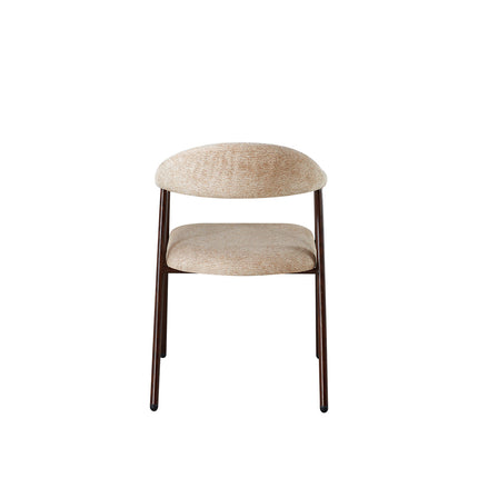 SET DEAL: 4 stuks Eetkamerstoel Japandi bruin Mika walnoot