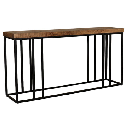 Bijzettafel 180cm mangohout Don bruin