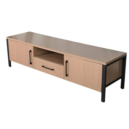 Tv meubel lichtbruin melamine 170cm Bente