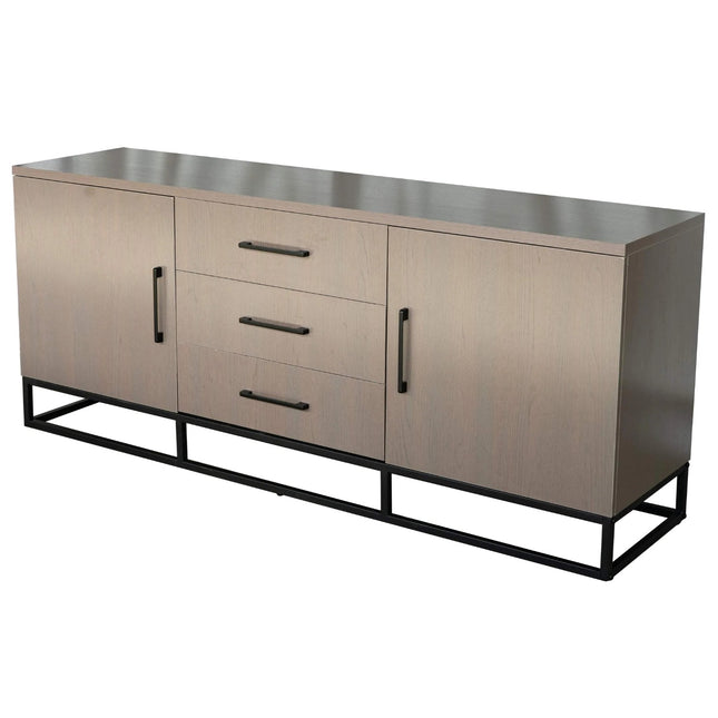 Dressoir melamine walnoot 180cm Hazel