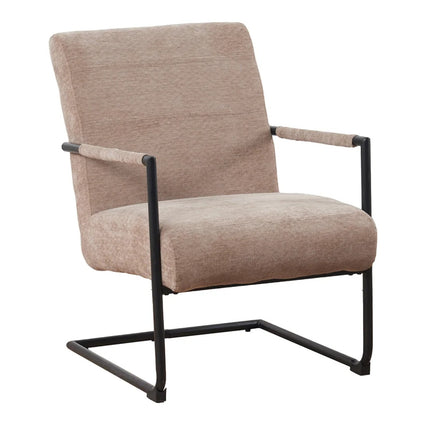 Fauteuil Merlijn bruin chenille