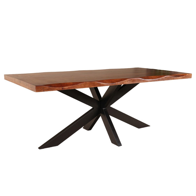 Eettafel Indiana mangohout boomstam 200cm