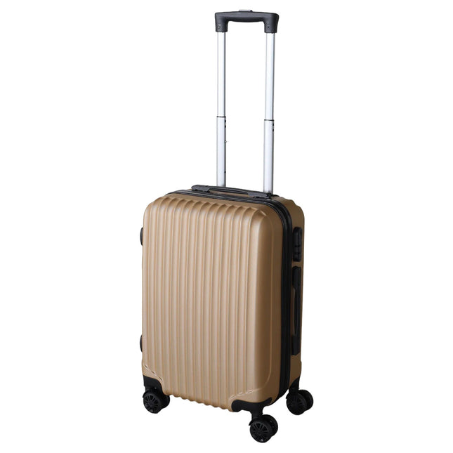 Handbagage koffer 55cm goud