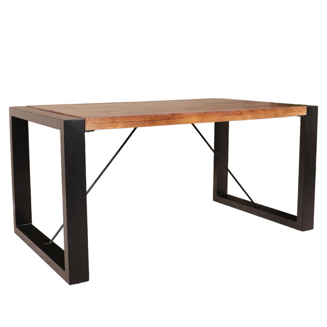 Eettafel Jonas rechthoekig 160cm bruin mangohout