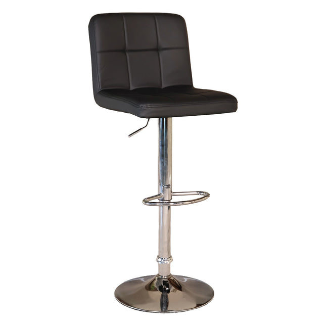 SET DEAL 2 stuks: Barkruk Anel zwart kunstleder