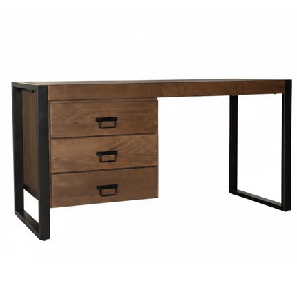 Bureau Nicko 145cm walnoot mangohout
