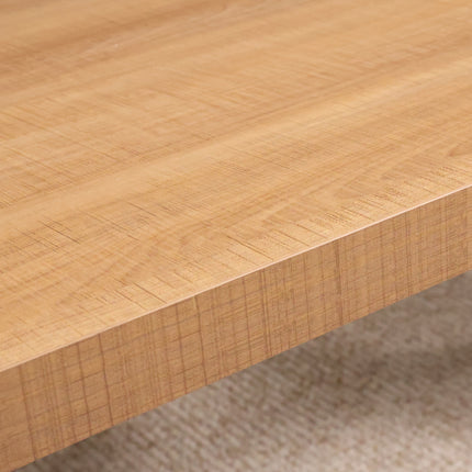 Eettafel Reef rechthoekig 180cm lichtbruin melamine
