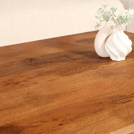 Salontafel 85cm mangohout Tori bruin