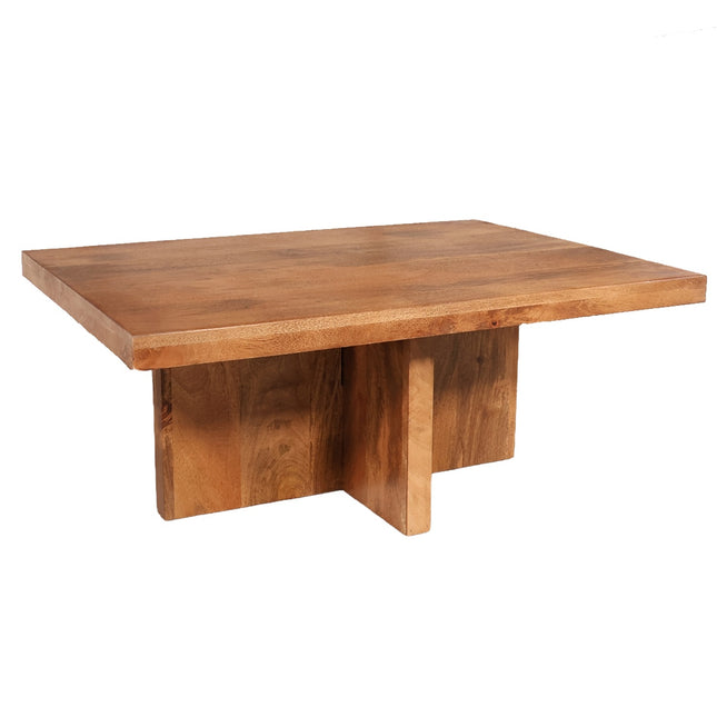 Salontafel 85cm mangohout Tori bruin