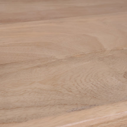 Salontafel rechthoekig met lades lichtbruin mangohout 120cm Kai