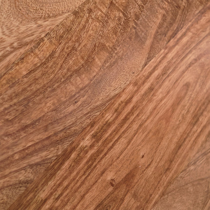 Salontafel deens ovaal mangohout 120cm bruin Livy