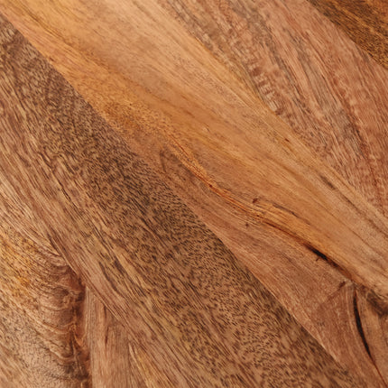 Salontafel deens ovaal mangohout 120cm walnoot Livy