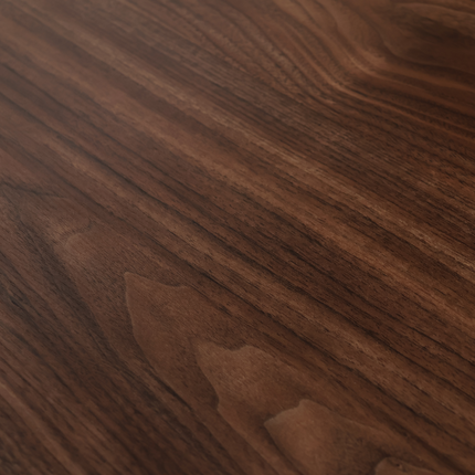 Salontafel ovaal bruin melamine 120cm Denzel