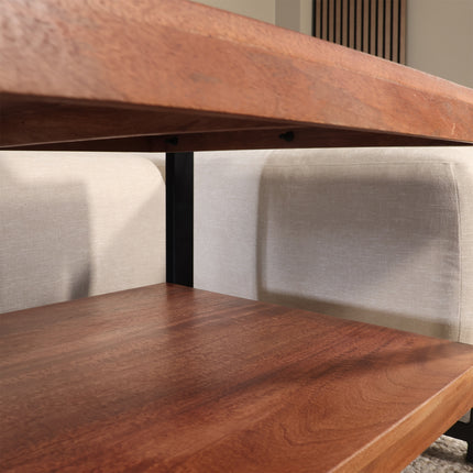 Salontafel rechthoekig bruin mangohout 120cm Lotus