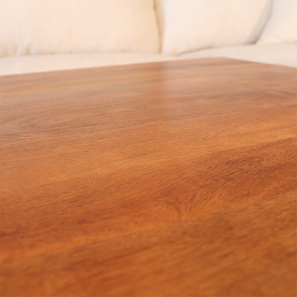 Salontafel x-poot mangohout 130cm bruin Pato