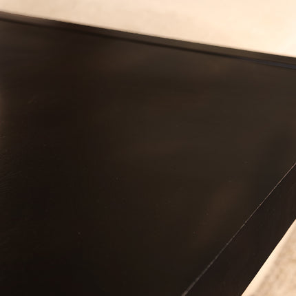 Salontafel rechthoekig zwart mangohout 120cm Lotus