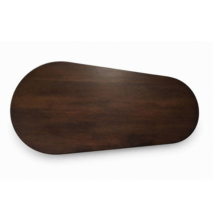 Salontafel Japandi organisch walnoot mangohout 120cm Fjord
