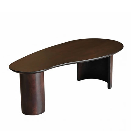 Salontafel Japandi organisch walnoot mangohout 120cm Fjord