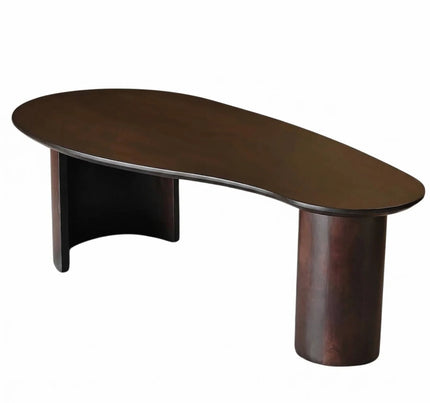 Salontafel Japandi organisch walnoot mangohout 120cm Fjord