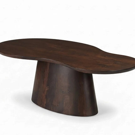 Salontafel Japandi organisch walnoot mangohout 120cm Paddy