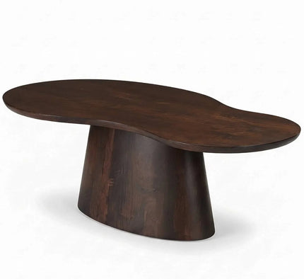 Salontafel Japandi organisch walnoot mangohout 120cm Paddy