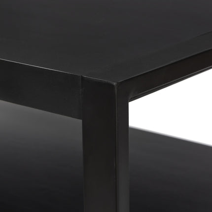 Salontafel rechthoekig zwart mangohout 100cm Lotus