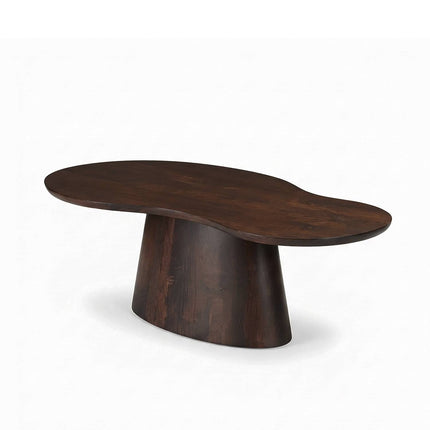 Salontafel Japandi organisch walnoot mangohout 120cm Paddy